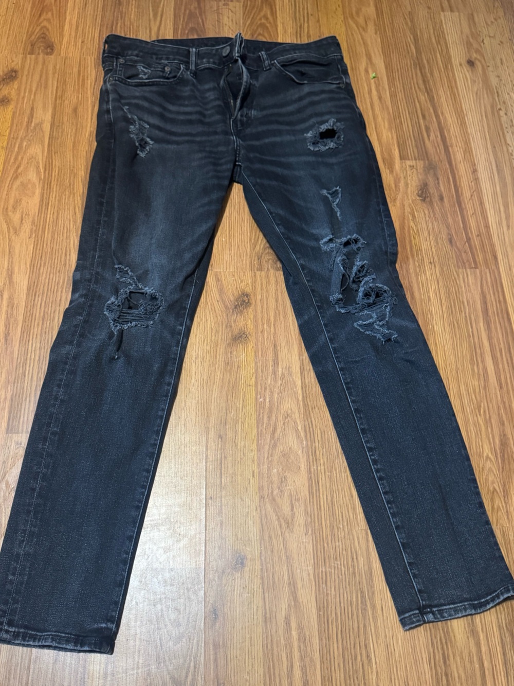 American Eagle Outfitters black Jeans Size 34x30 - Picture 1 of 3
